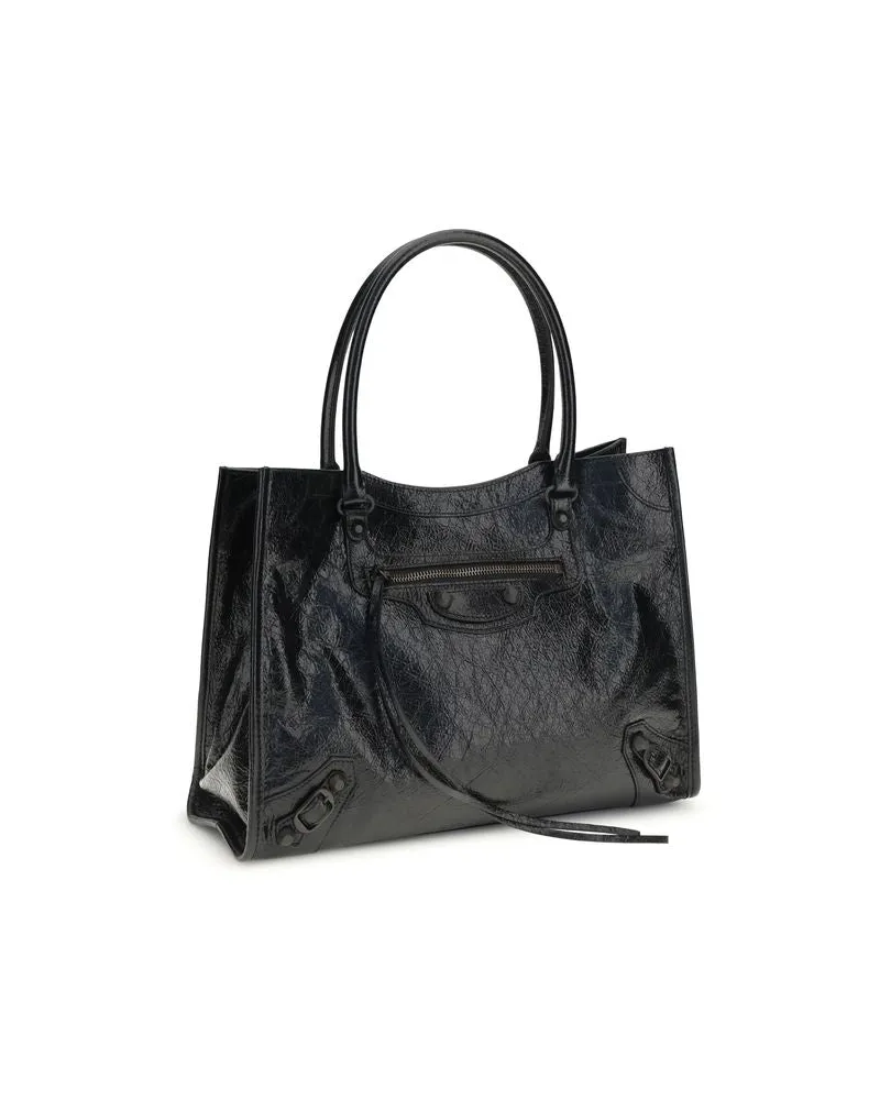 Balenciaga Le City Shoulder Bag — Black Black