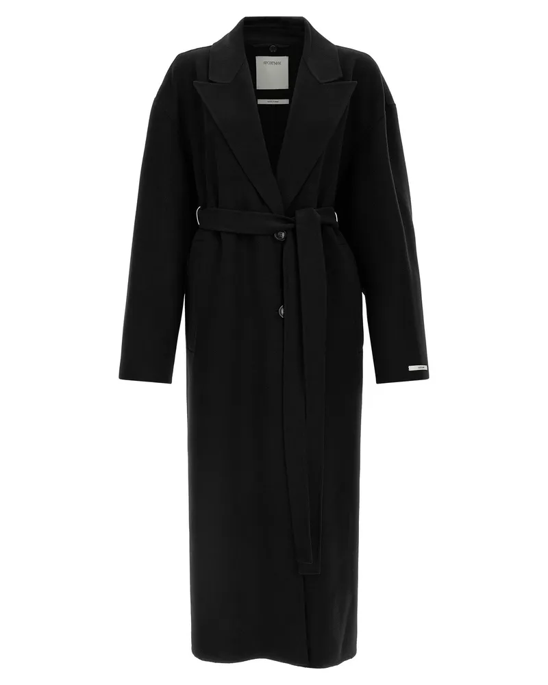 SPORTMAX Coat — Black Black