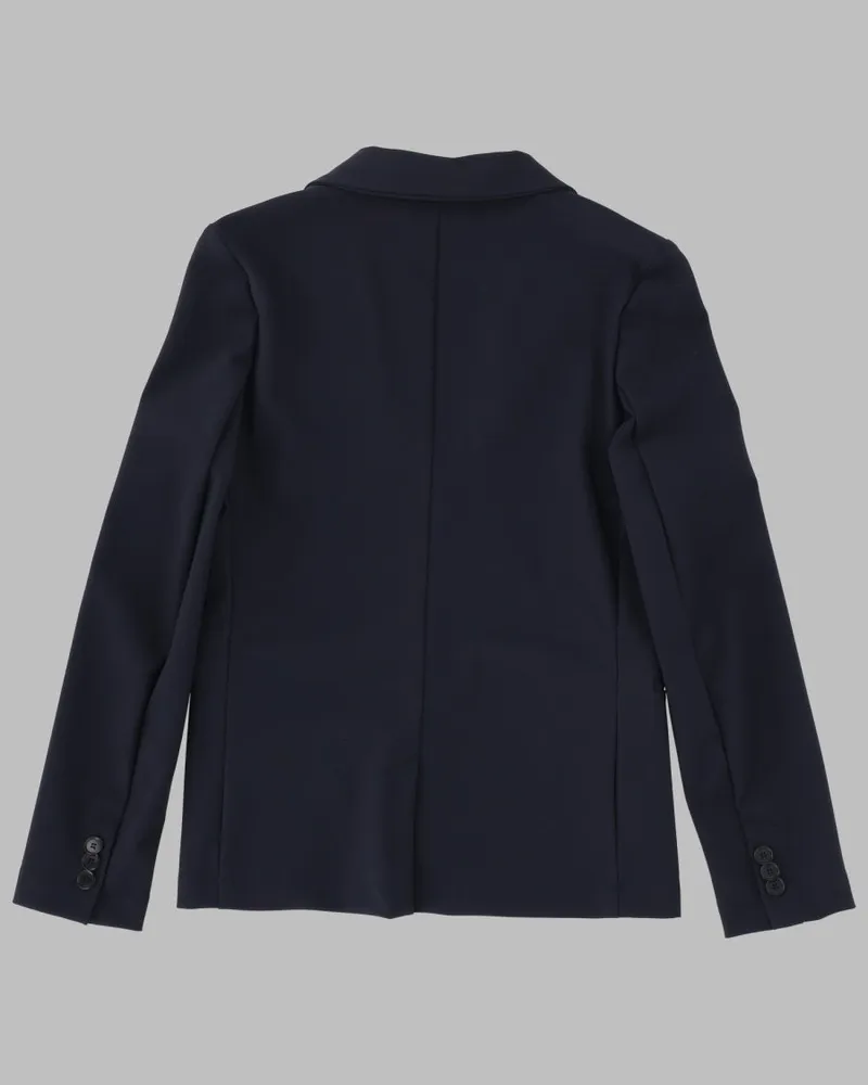 Il Gufo Stretch Polyamide Blazer — Blue Blue