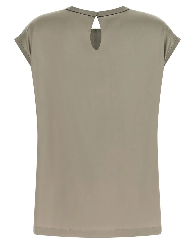 Brunello Cucinelli Blouse — sage green Sage