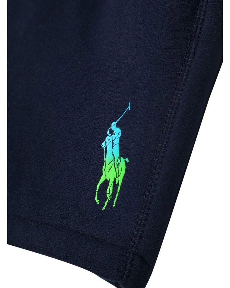 Ralph Lauren Cotton-Blend Bermuda Shorts — Blue Blue