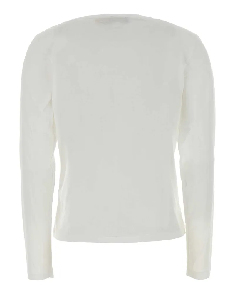 Ralph Lauren Jersey Long-Sleeve T-Shirt — White White