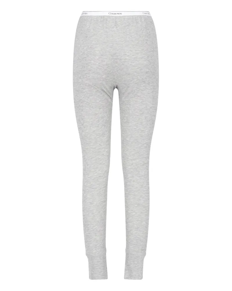 Calvin Klein Women's Trousers Grey Cotton Gray
