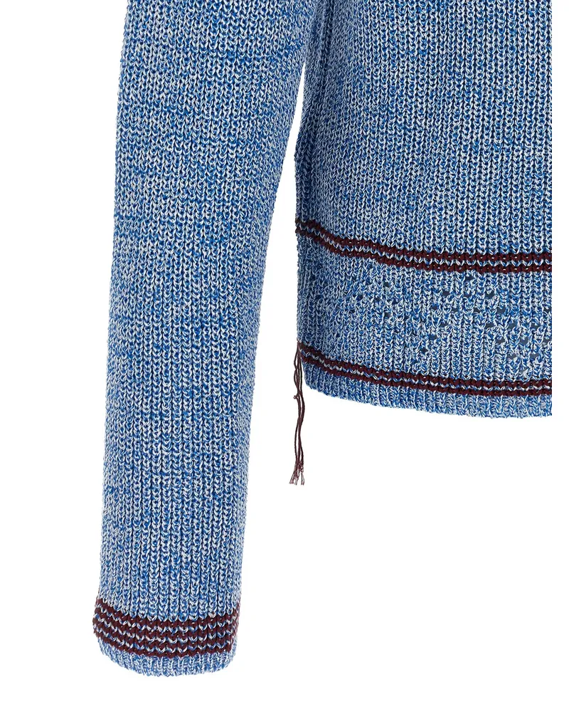 Marni Mending Sweater — Blue Blue