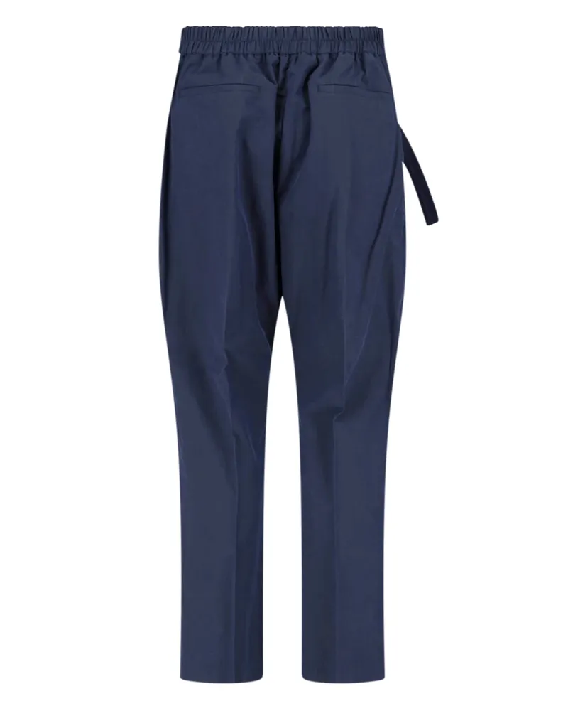 Paul Smith Men's Trousers Blue Cotton Navy