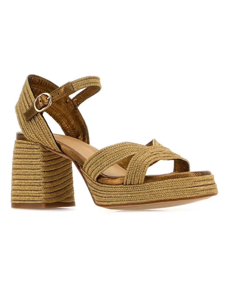 Castañer Vallita Sandal — Gold Gold