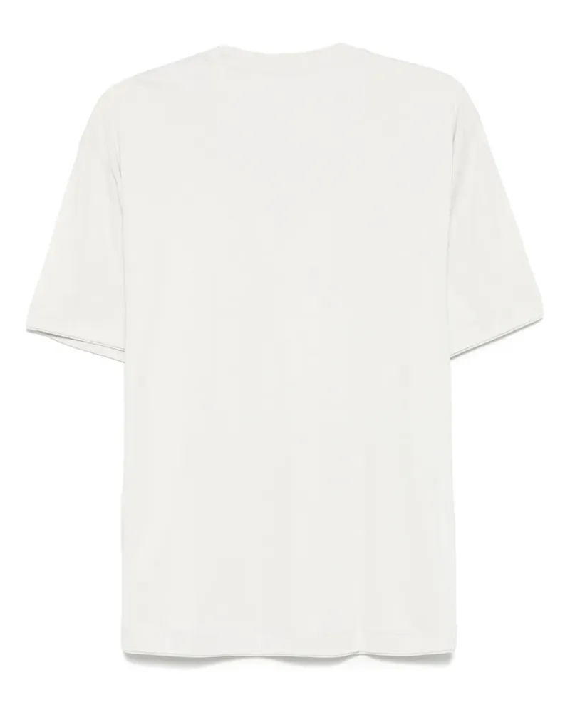 Eleventy Women's Jersey T-Shirt Ss25 M Cream