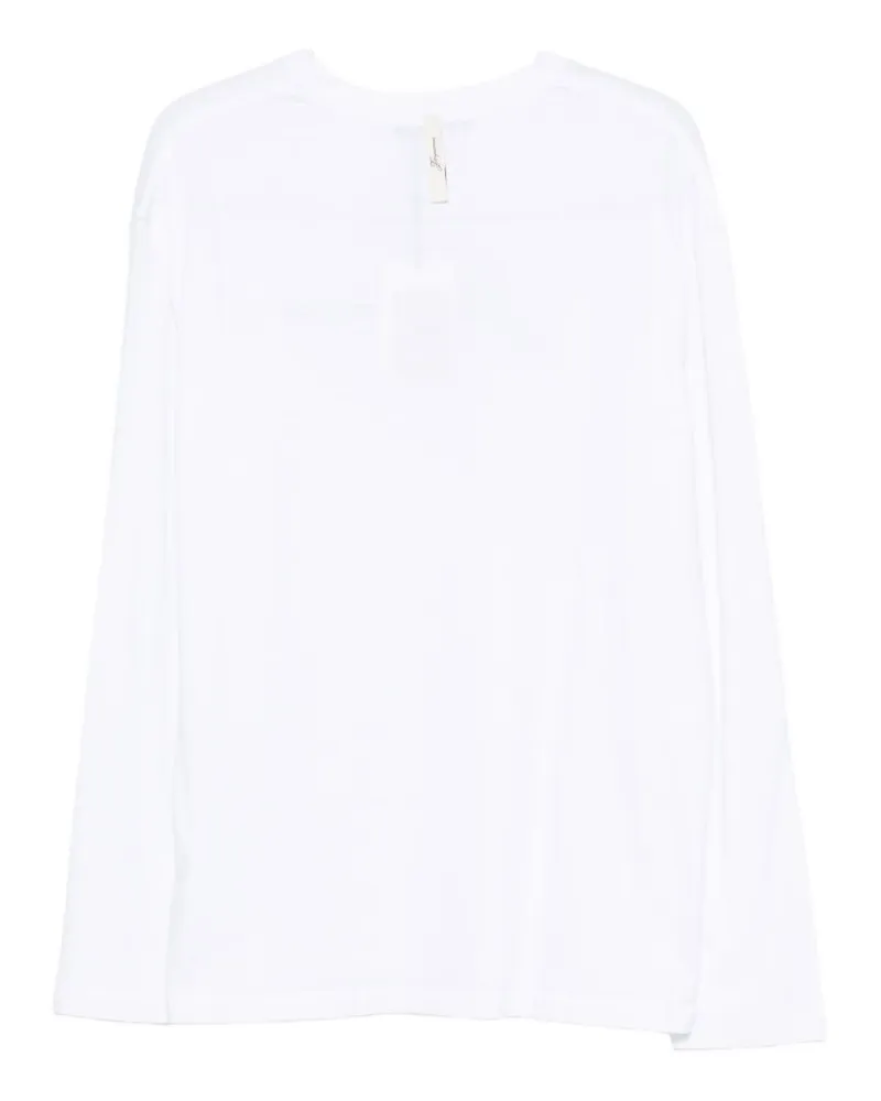 Jacquemus Logo Embroidered T-Shirt — White White