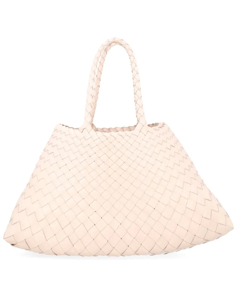 Dragon Diffusion Women's Handbag Santa Croce Beige Leather Handbags Hand Bags Beige