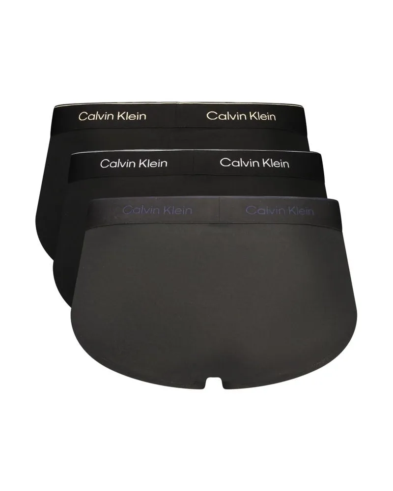Calvin Klein Cotton Briefs — Black Black