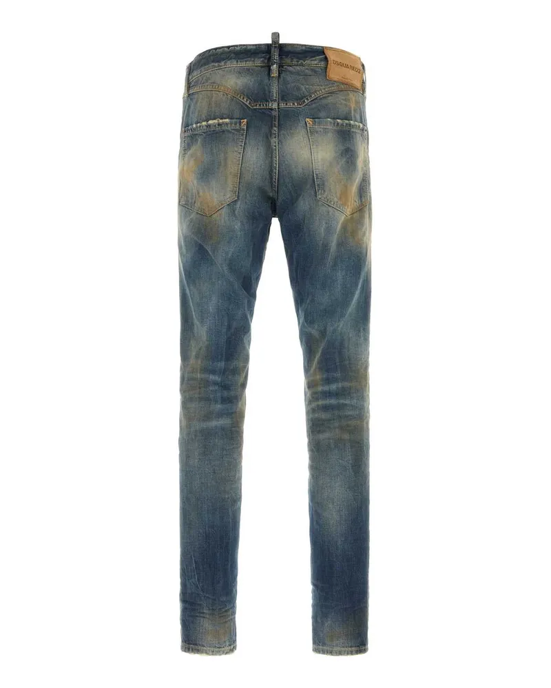 Dsquared2 Men's Teddy Jean Navy Cotton Navy