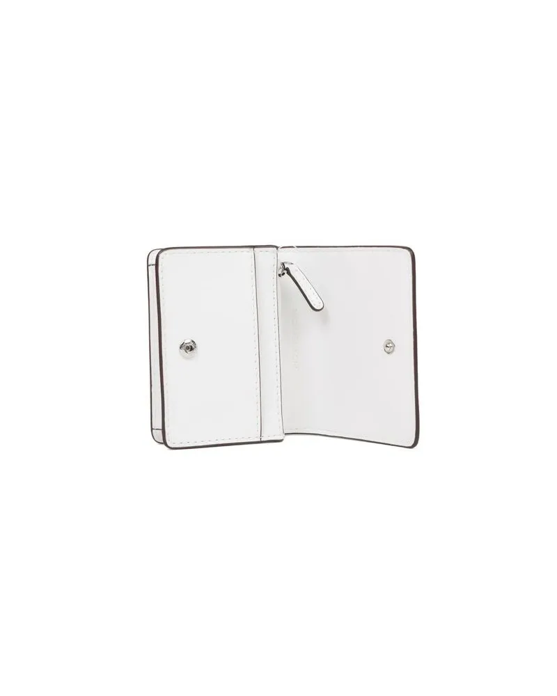 Michael Kors Women's Wallet Optic White Leather | Polyurethane Bags White