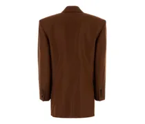 Lainage Blazer — Brown