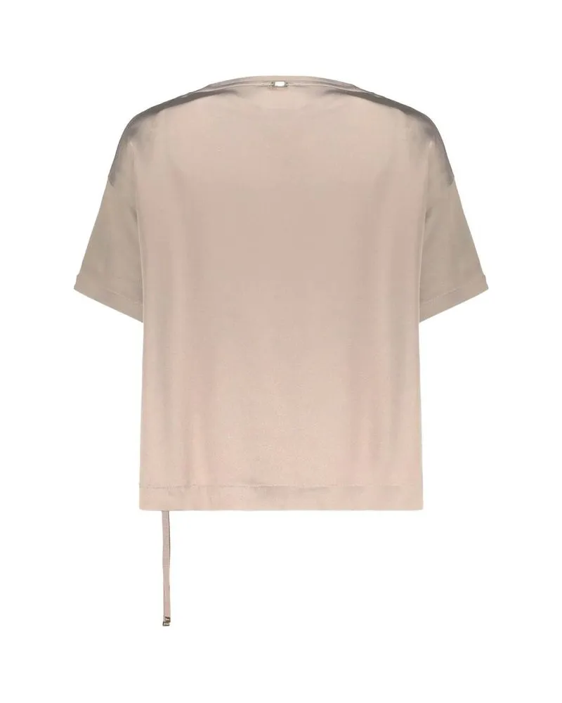 Herno Women's Beige Acetate Blouse Beige