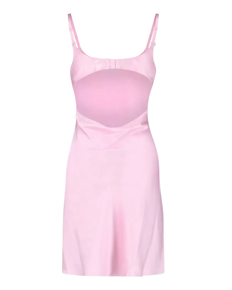 Courrèges Women's Dresses Pink Silk Pink