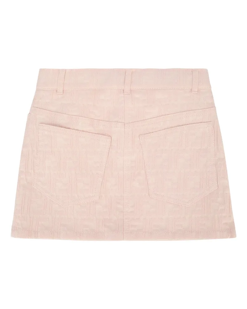 Fendi Cotton Skirt — Pink Pink