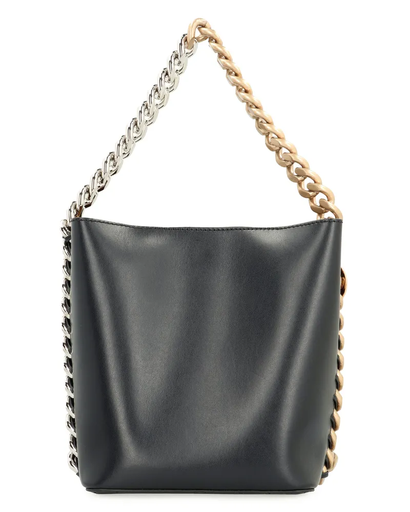 Stella McCartney Women's Frayme Bucket Bag Black Polyamide Black
