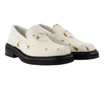 Calf Hair Loafer Loafer — Beige