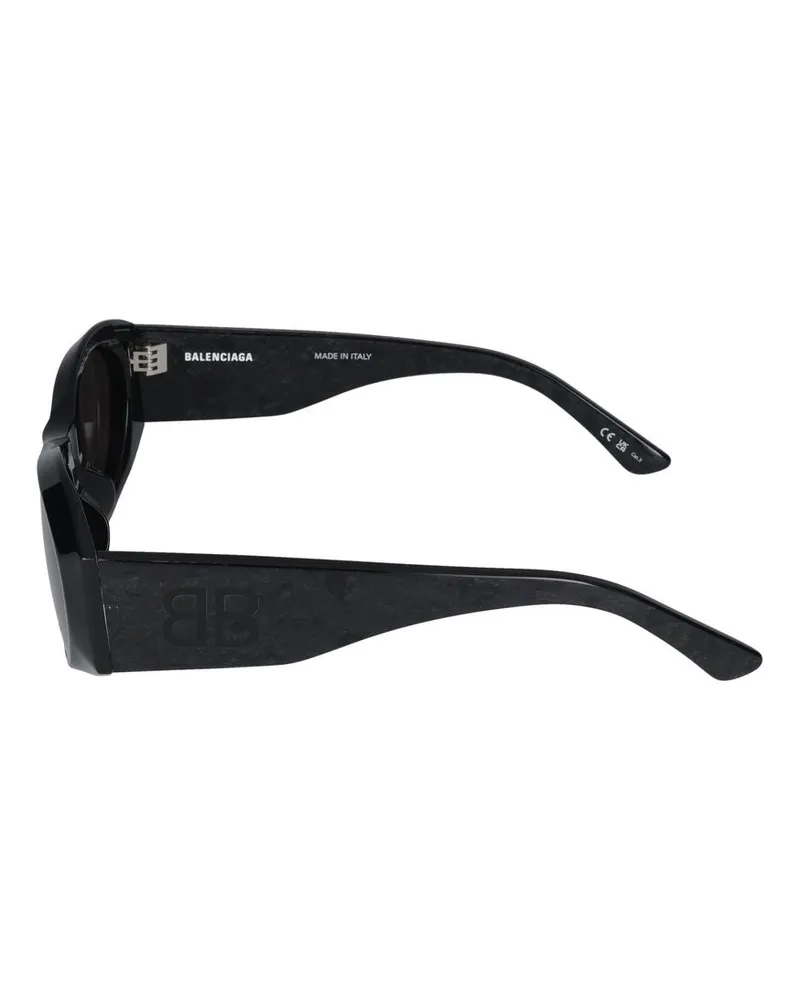 Balenciaga Women's Sunglasses  Bb0396sk 003 Black Grey 20-145 Acetate Black
