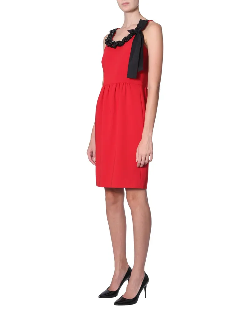 Moschino Tubino Dress — Red Red