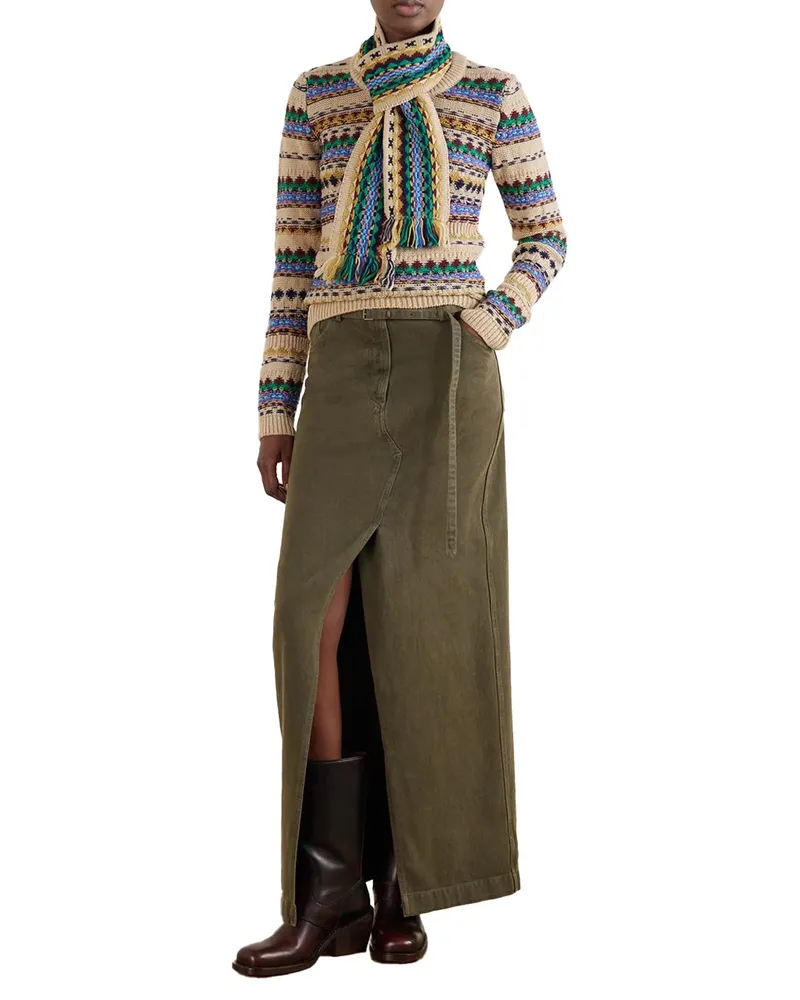 Dries van Noten Jacquard Sweater 