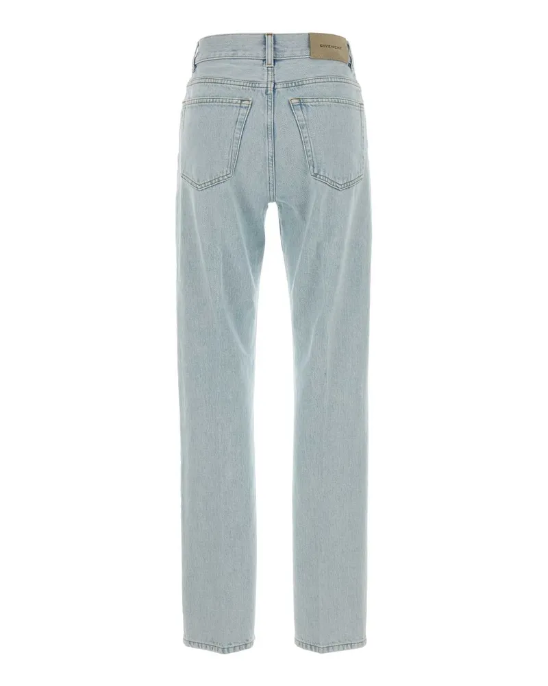Givenchy Women's Denim Jeans Lightblue Exterior: Cotton Blue