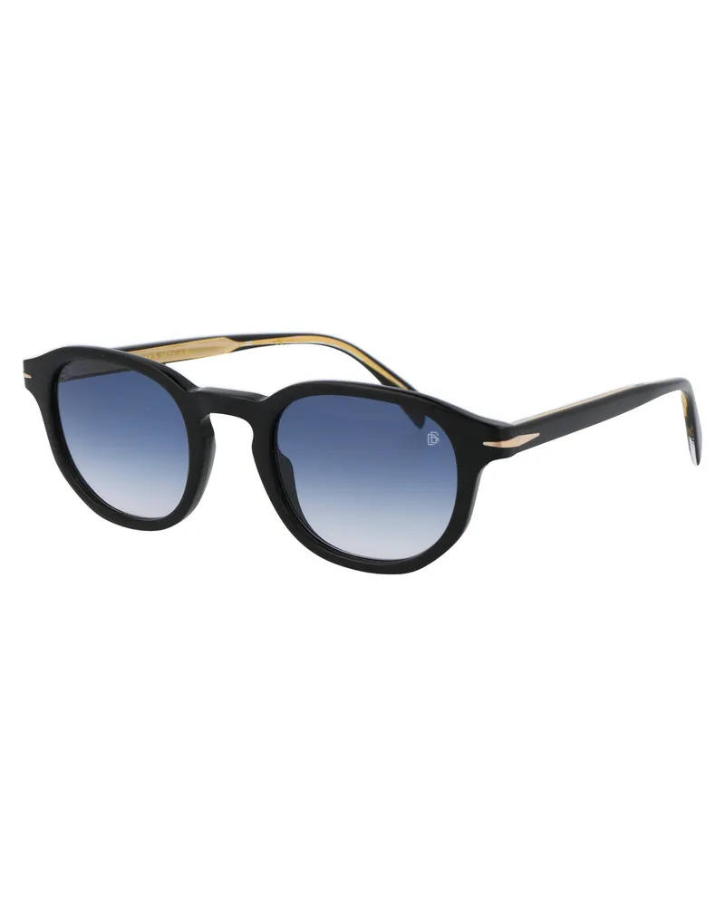 EYEWEAR by DAVID BECKHAM Men's Sunglasses Db 1007-S Black Acetate Black