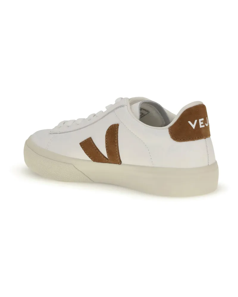 VEJA Women's Sneakers Campo White-Cognac Upper: Leather Trainers White/cognac White