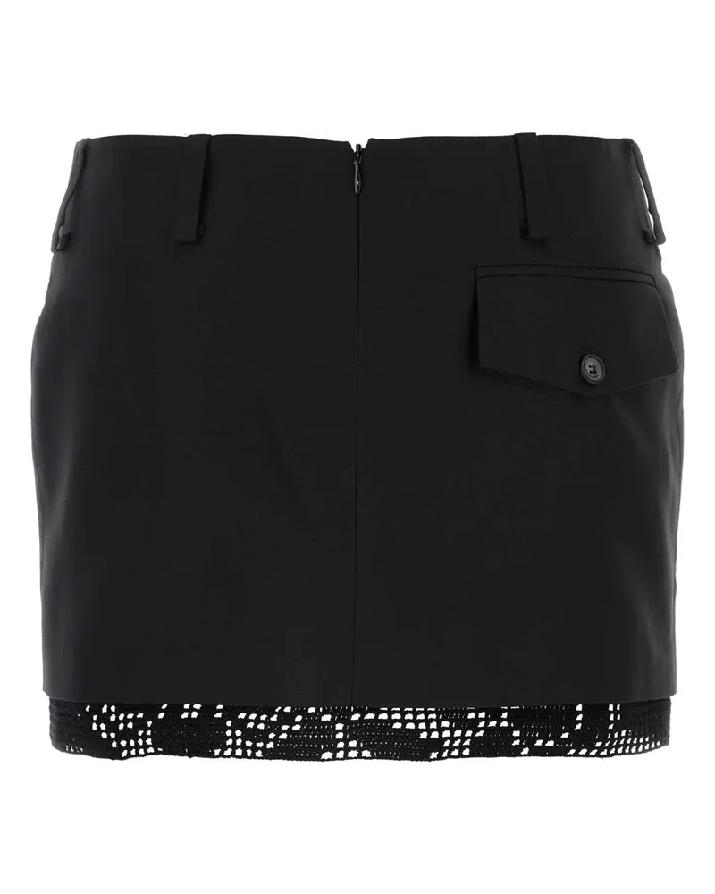 Magda Butrym 219724 Black Exterior: Silk Lining: Gonne Skirt Black