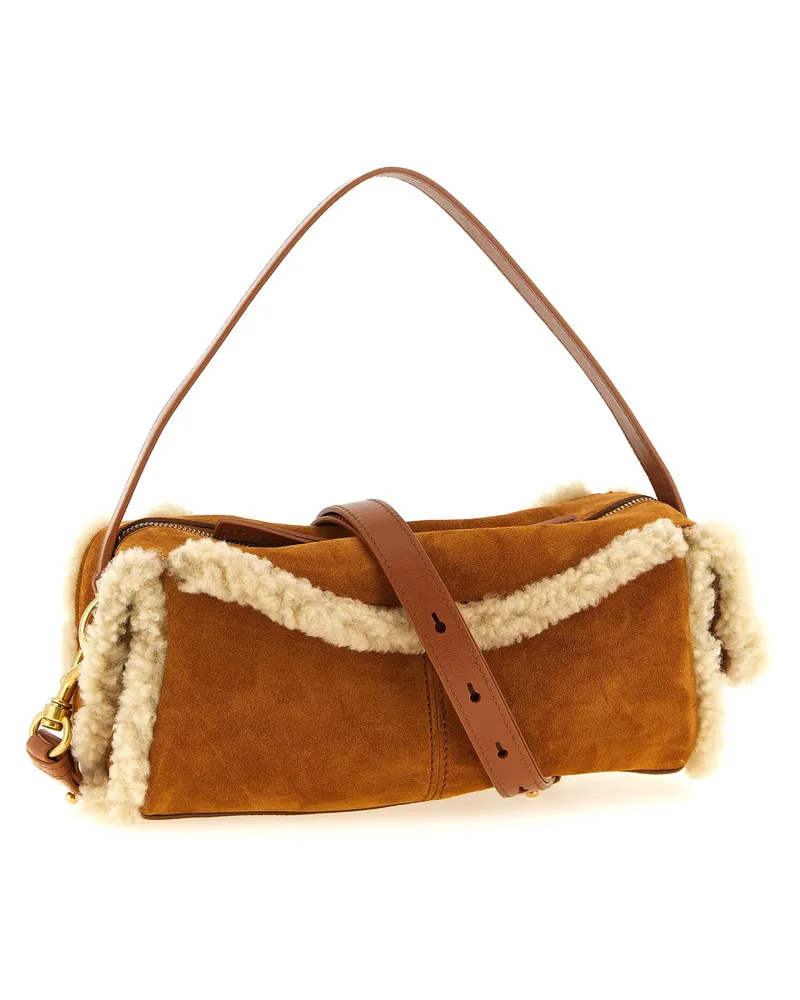 Balmain Shoulder Bag — Brown Brown