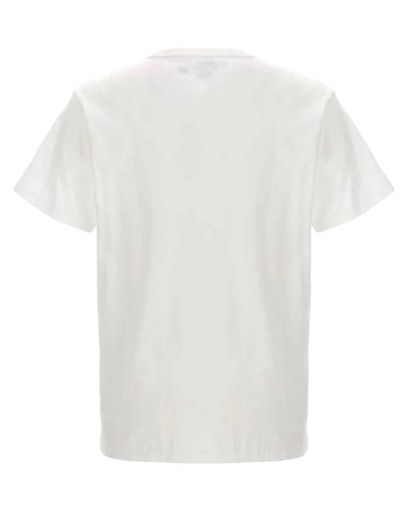 Ralph Lauren Logo-Embroidered T-Shirt — White White
