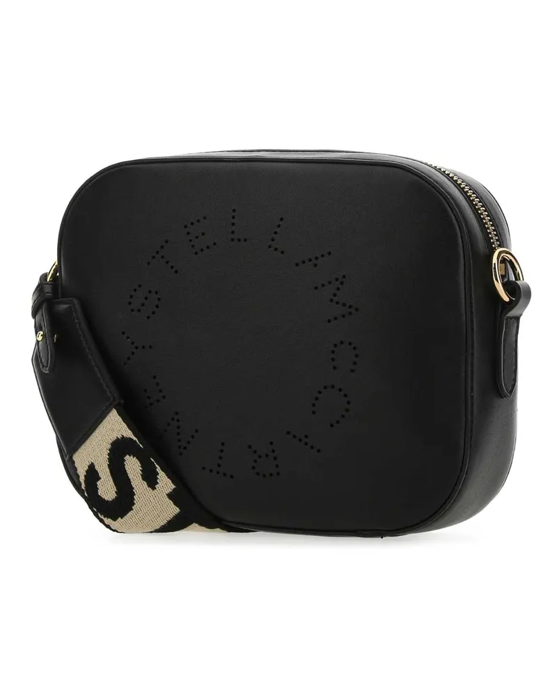 Stella McCartney Women's Black Alter Mat Mini Stella Logo Crossbody Bag 1000 F: Polyamid T1: Polyester Borse A Tracolla Black