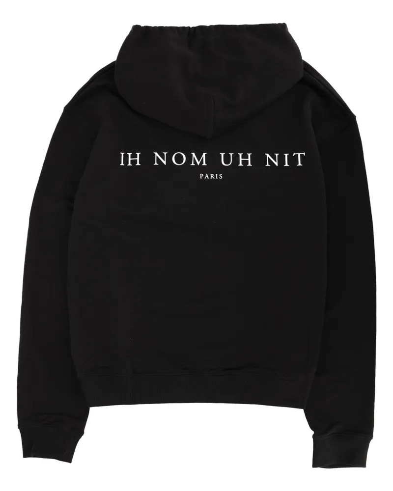 IH NOM UH NIT Cotton Print Sweatshirt — Black Black
