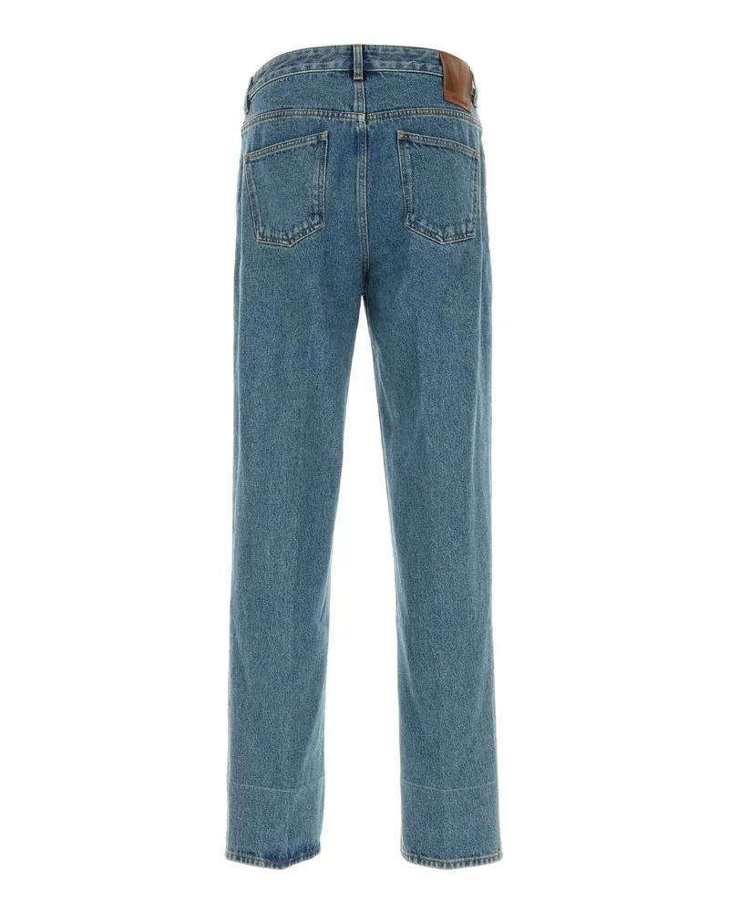 Valentino Garavani Men's Denim Jeans Mediumbluedenim Blue