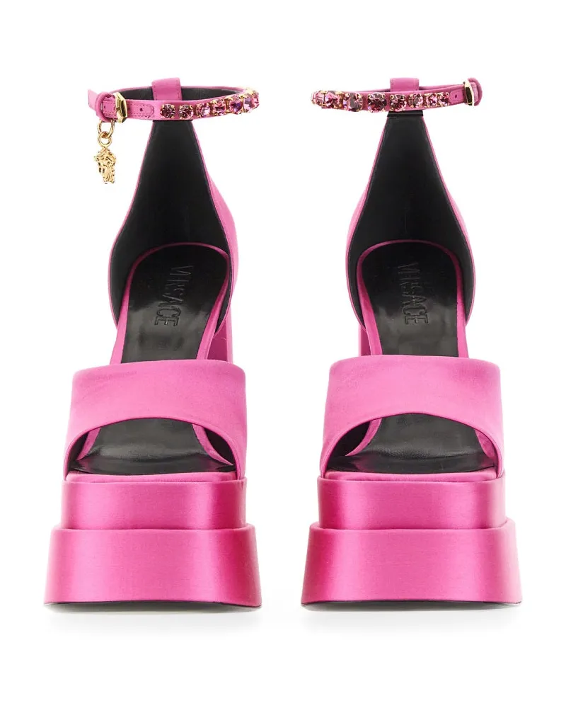 Versace Medusa Platform Sandal — Pink Pink