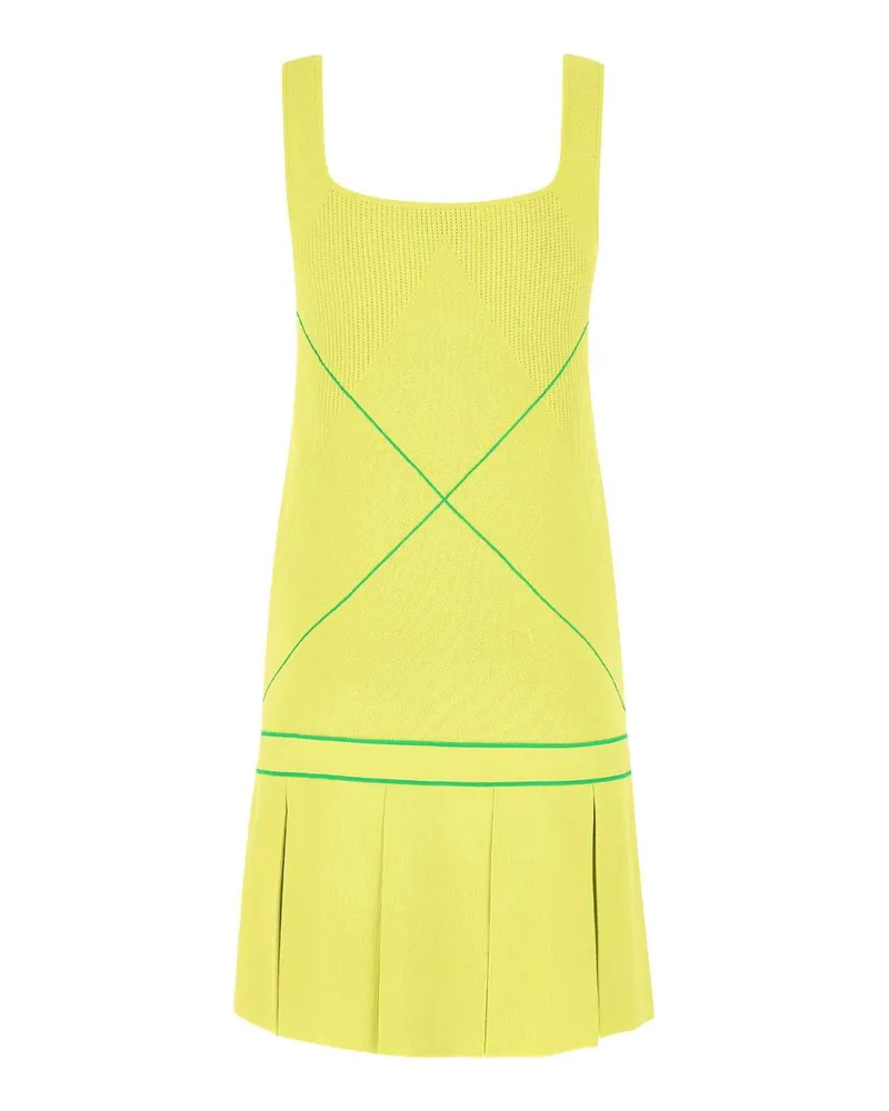 Bottega Veneta Women Viscose Blend Dress Yellow Polyester Yellow