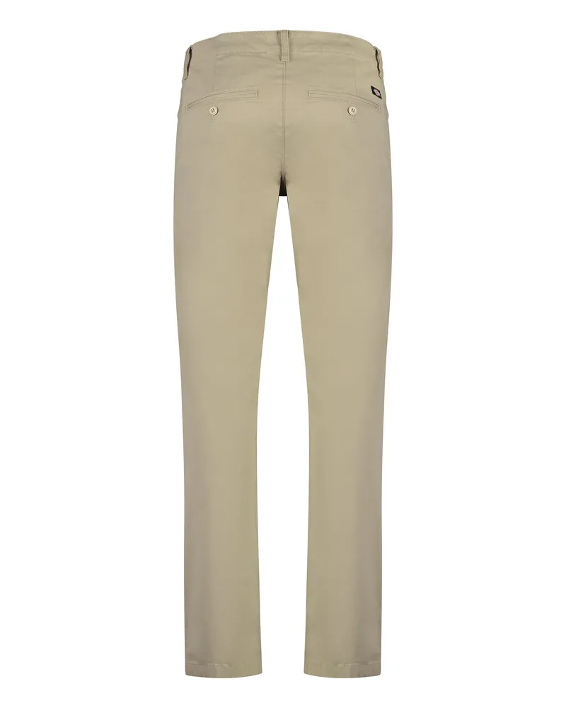 Dickies Men's Cotton Trousers Beige Elastane Chinos Beige