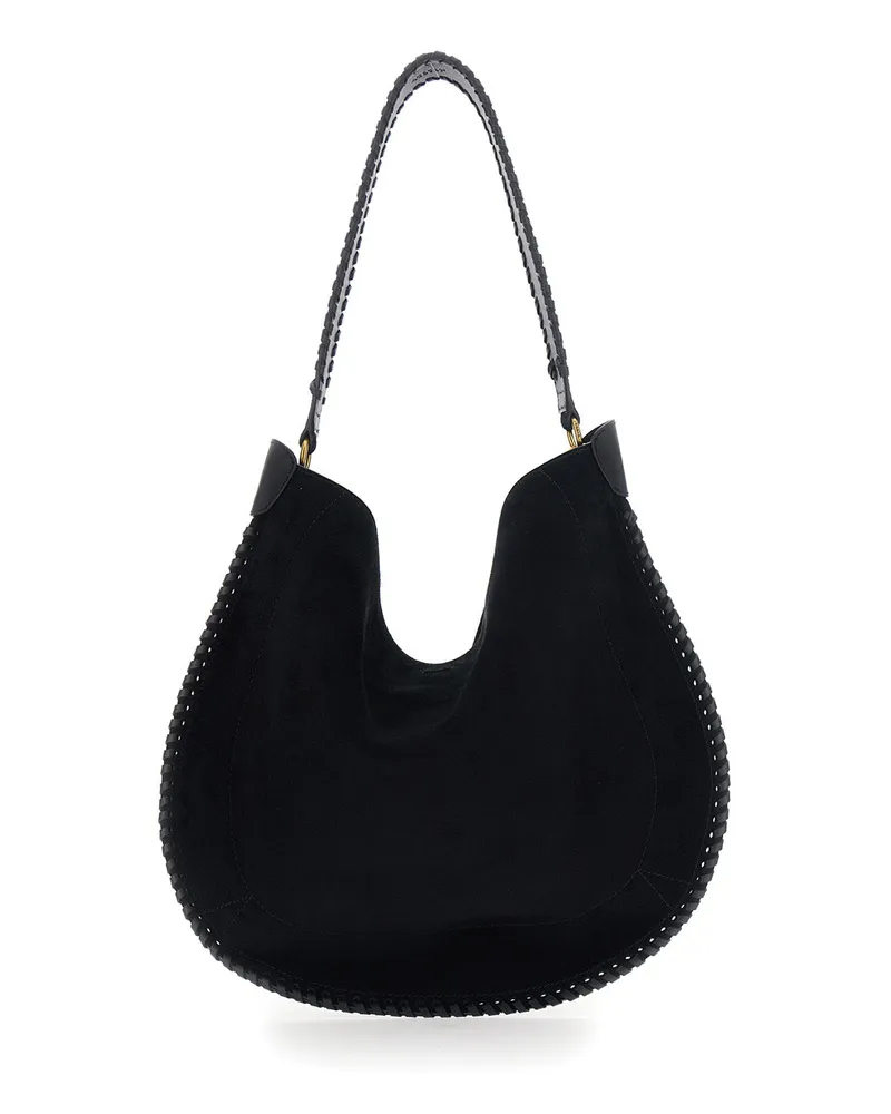 Isabel Marant Oskan Shoulder Bag — Black Black