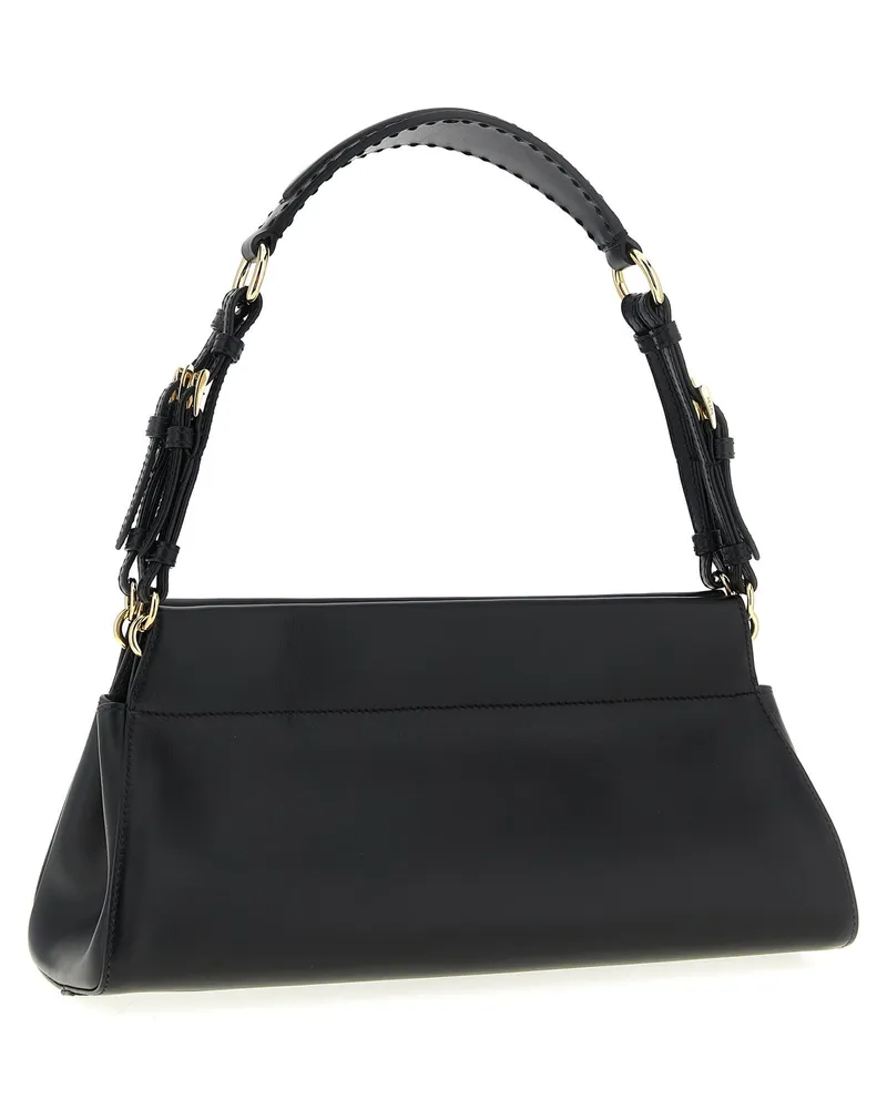 Prada Nappa Leather Shoulder Bag — Black Black