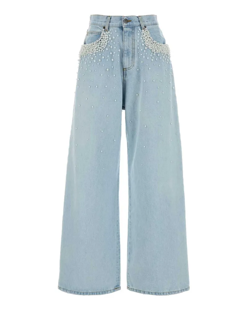 Giuseppe di Morabito Applicazione Jeans — Blue Blue