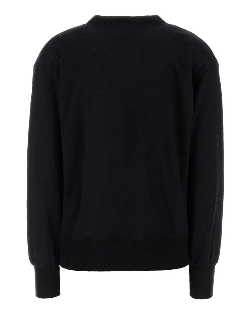 Étoile Isabel Marant Women's Black Linen Klowia T-Shirt Black