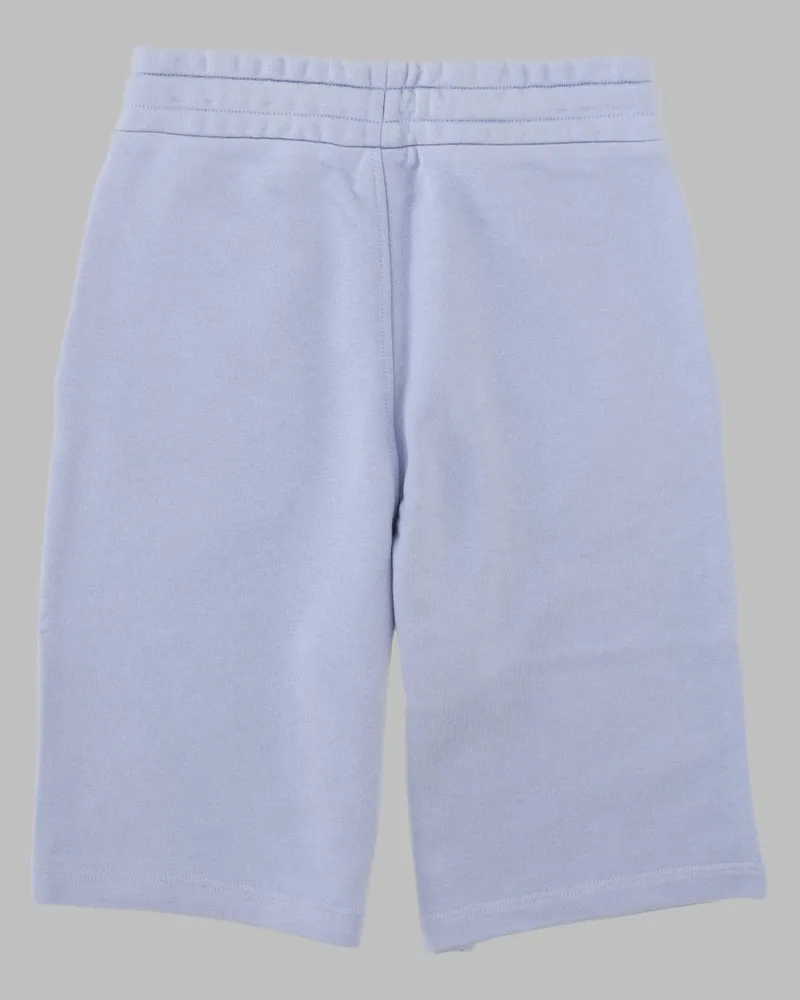 HUGO BOSS Terry Cotton Jogger Shorts — Blue Blue