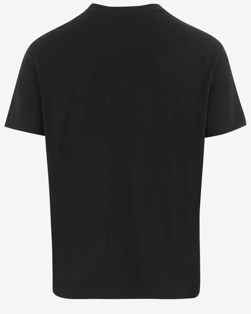 Valentino Garavani Men's Cotton T-Shirt Black T-Shirts And Polos Black