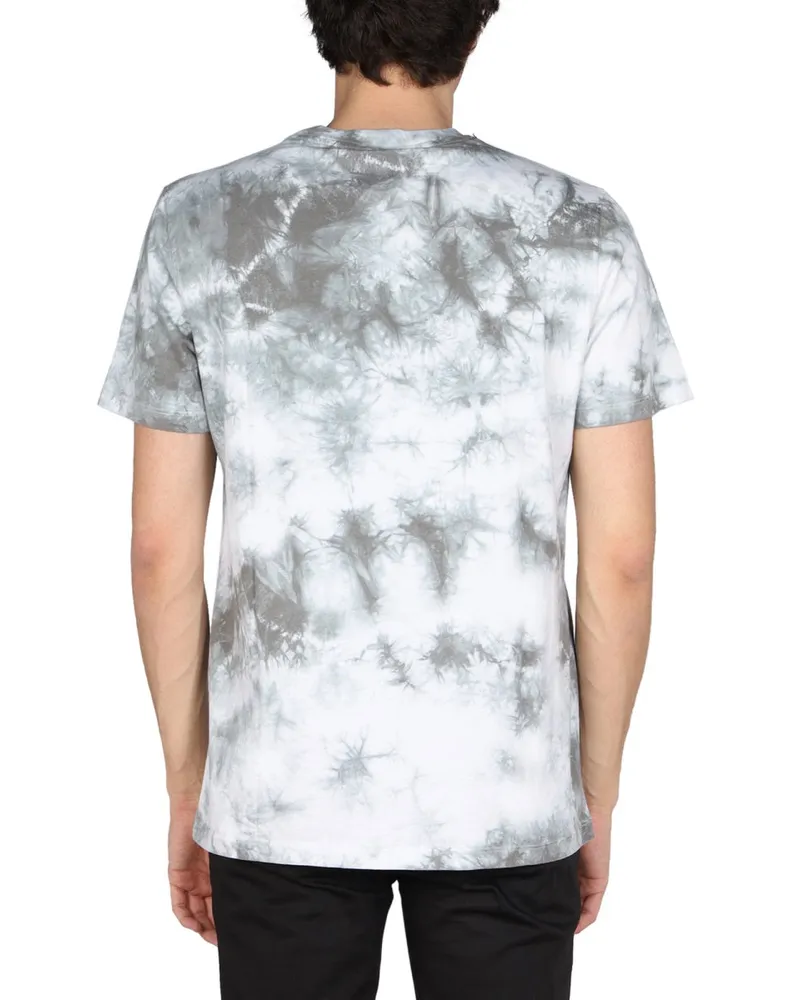 DISCLAIMER Logo-Print Cotton T-Shirt — Gray Gray