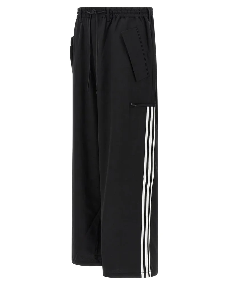 Y-3 Wool-Blend Trousers — Black Black