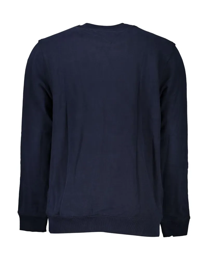 Tommy Hilfiger Cotton Logo Sweatshirt — Navy Navy