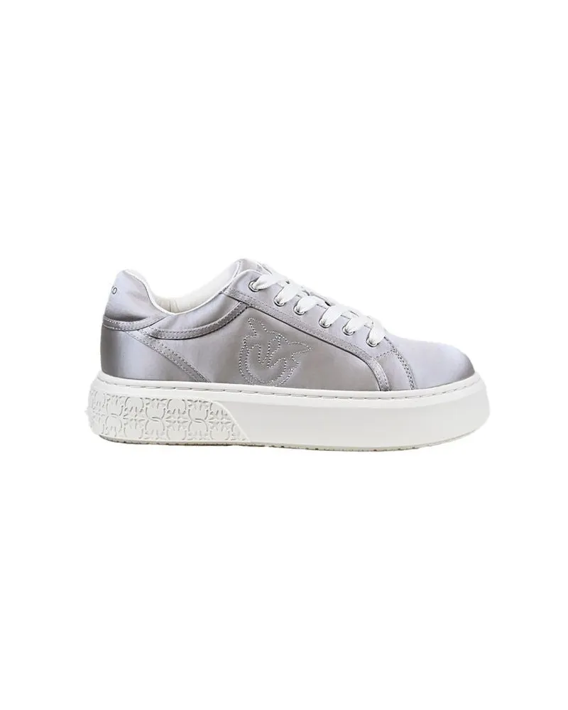 Pinko Yoko 11 Sneaker — Silver 