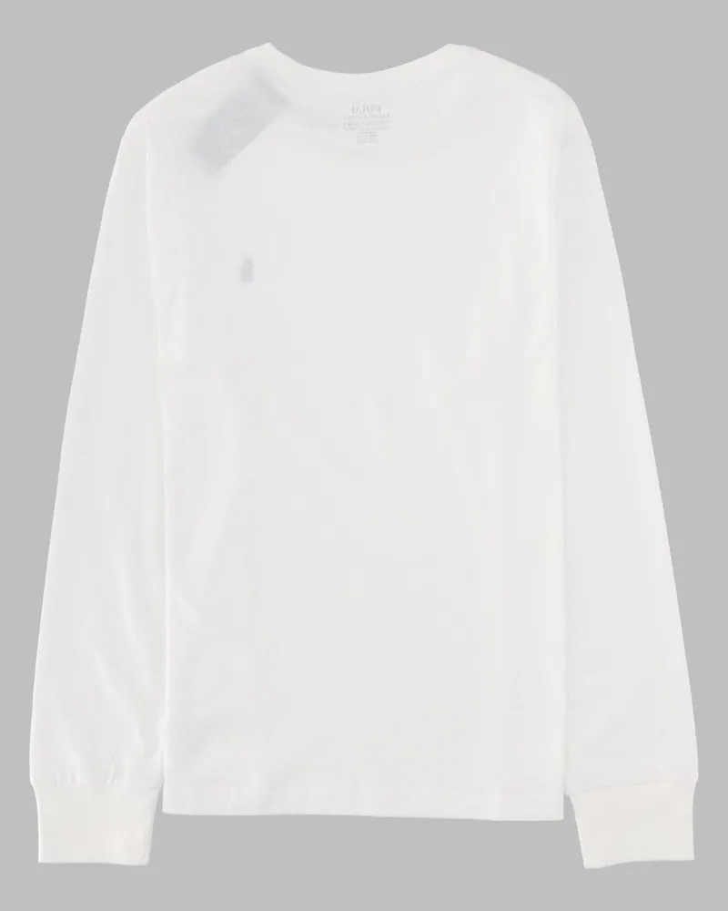Ralph Lauren Logo-Embroidered T-Shirt — White White