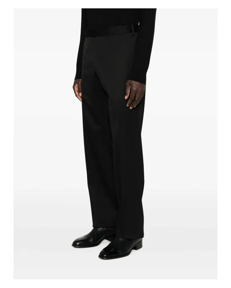 LARDINI Acif Trousers — Black Black