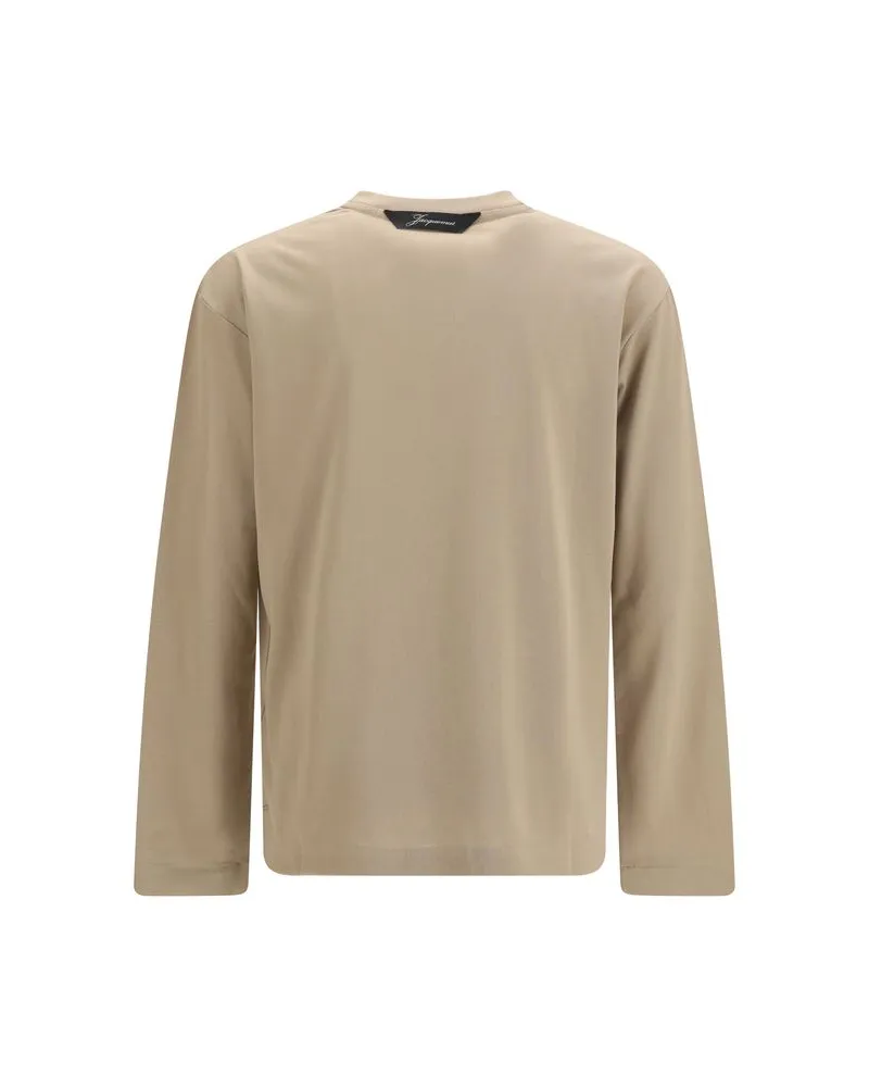 Jacquemus T-Shirt — Beige Beige